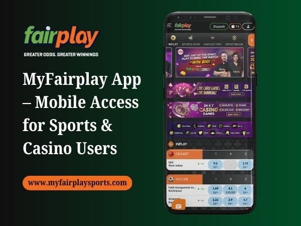 MyFairplay App – Mobile Access for Sports & Casino Users